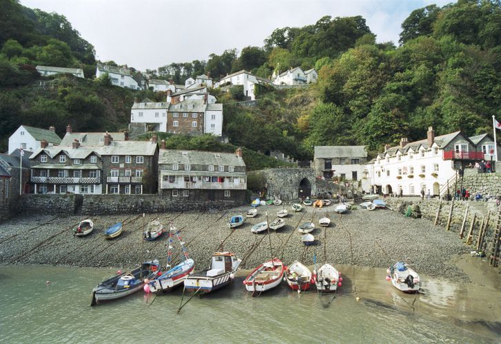 Clovelly from quay