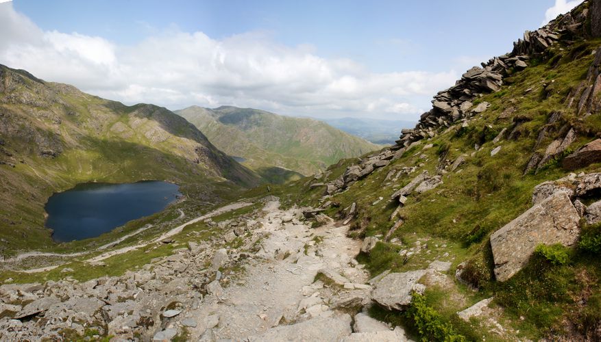 Coniston Old Man  - Low Water