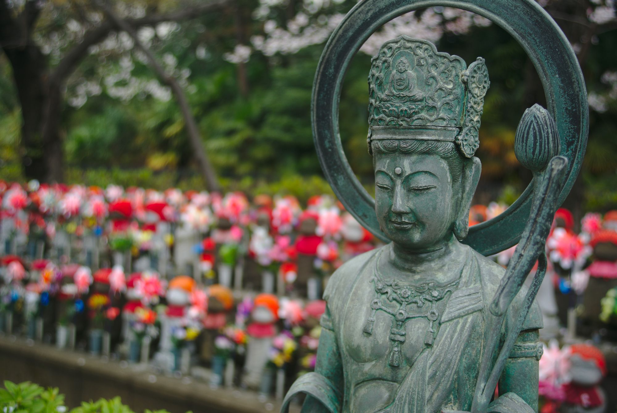 Jizo Statues - Shiba Park 02