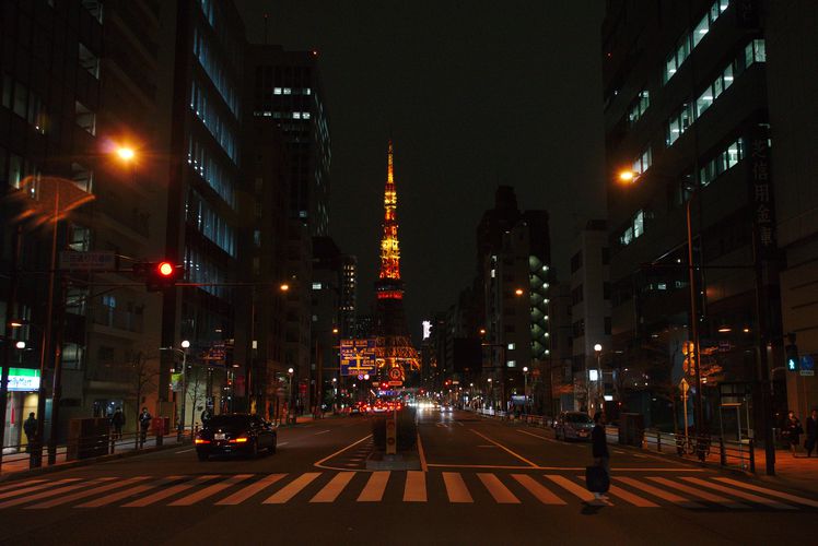 Minato City with Tokyo Tower 03