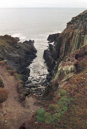 Mortehoe cliff 2