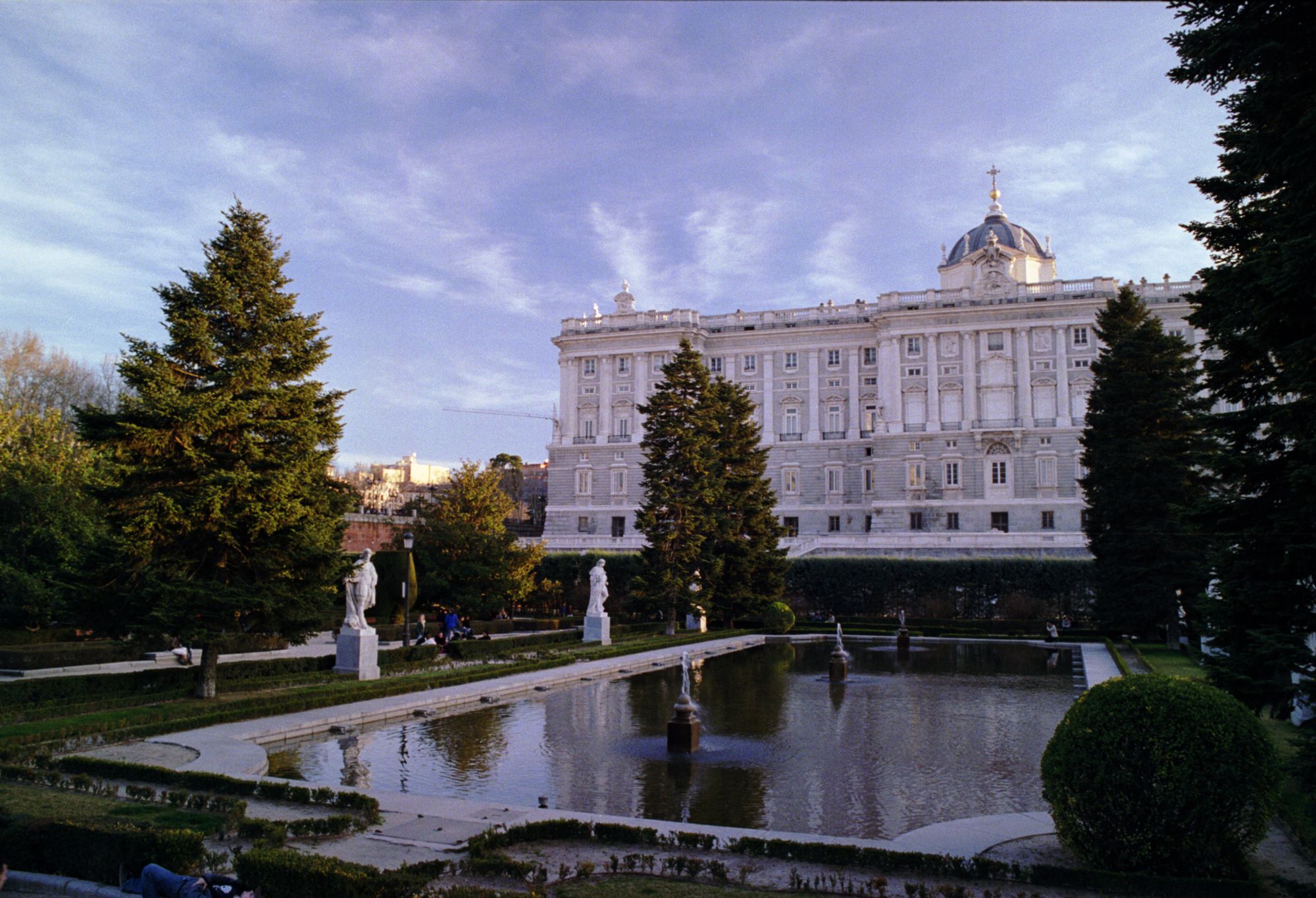 Palacio Real - Garden view